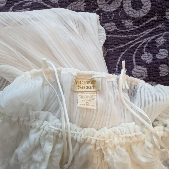 Victoria's Secret White Sheer Nightgown - Picture 7 of 7